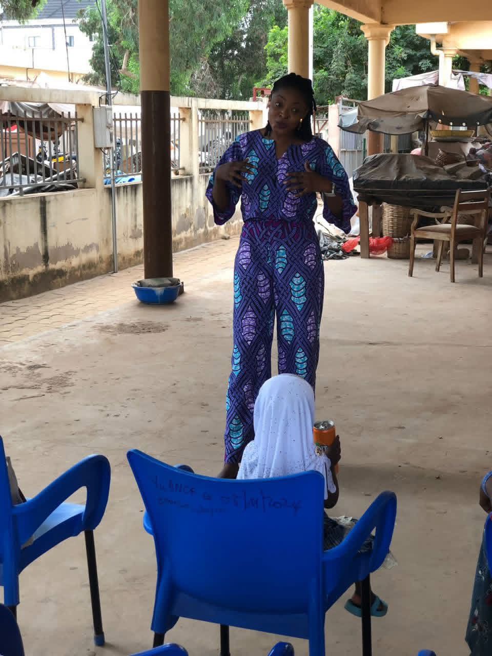 Sensibilisation au marché de Bè Klikamé 🧺